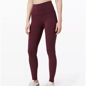 Lululemon Align High-Rise Pant 25” in Cassis